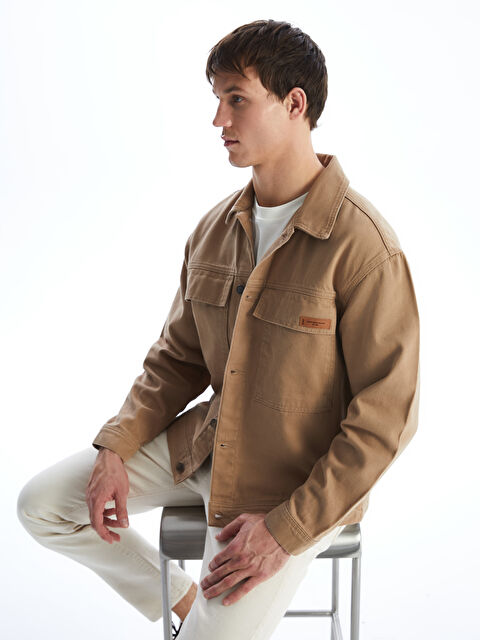 LCW Jeans Rahat Kalıp Erkek Jean Ceket - S5EP32Z8-CTC