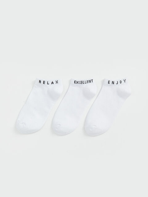 LCW Kids Erkek Çocuk Patik Çorap 3'lü - S5ET32Z4-Q6K