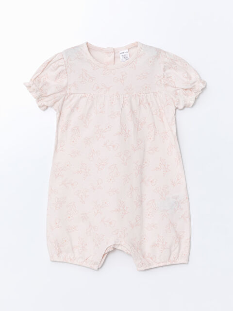 LCW baby Bisiklet Yaka Kız Bebek Tulum - S5ET53Z1-LRB