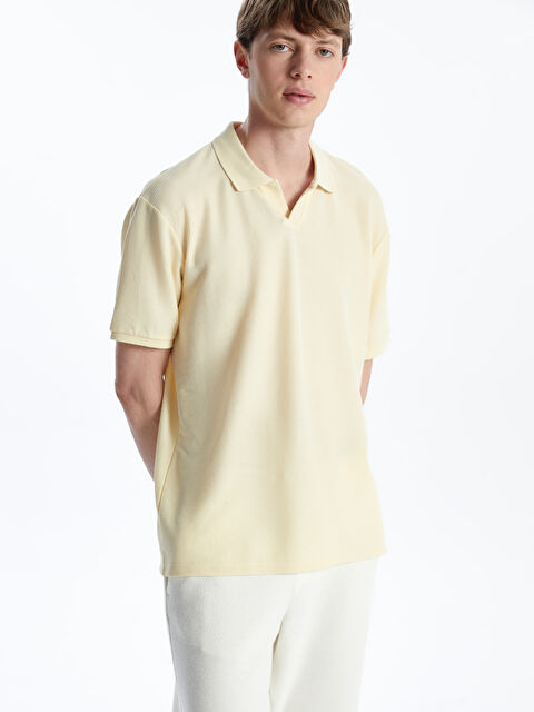 LCW Vision Polo Yaka Kısa Kollu Erkek Tişört - S5ET98Z8-DAA