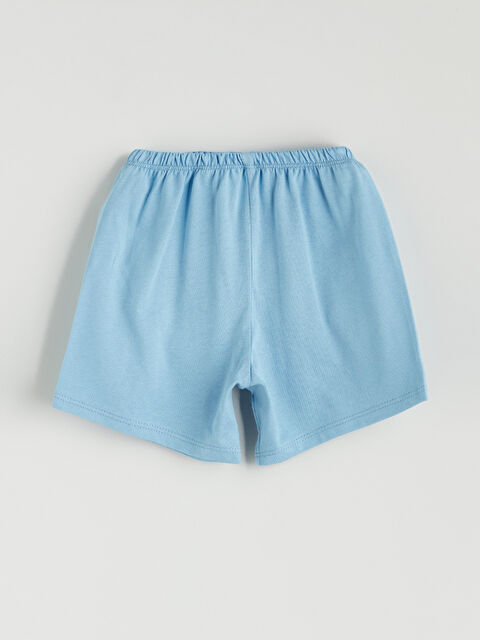 LCW baby Beli Lastikli Erkek Bebek Şort - S5EU07Z1-GFK