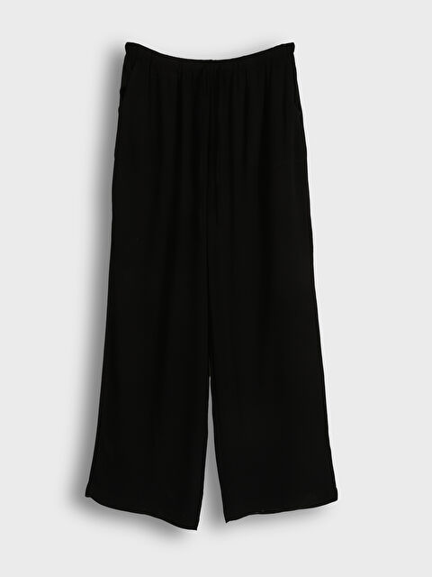 LCWAIKIKI Classic Elasticated Waist Relaxed Fit Women's Trousers - S5FC84Z8-CVL