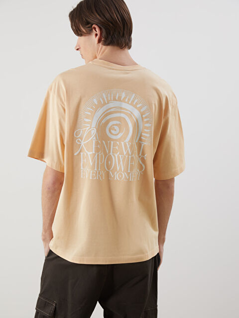 XSIDE Bisiklet Yaka Baskılı Penye Erkek Tişört - S5FE49Z8-G8K