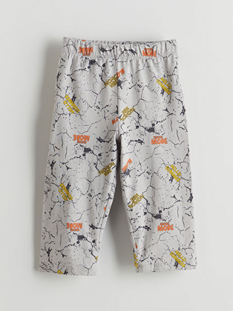 LCW Kids Beli Lastikli Baskılı Erkek Çocuk Pijama Alt - S5FE87Z1-LRY
