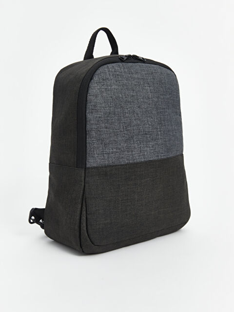 LCW ACCESSORIES حقيبة ظهر سادة بسحاب للرجال - S5FE89Z8-HUC