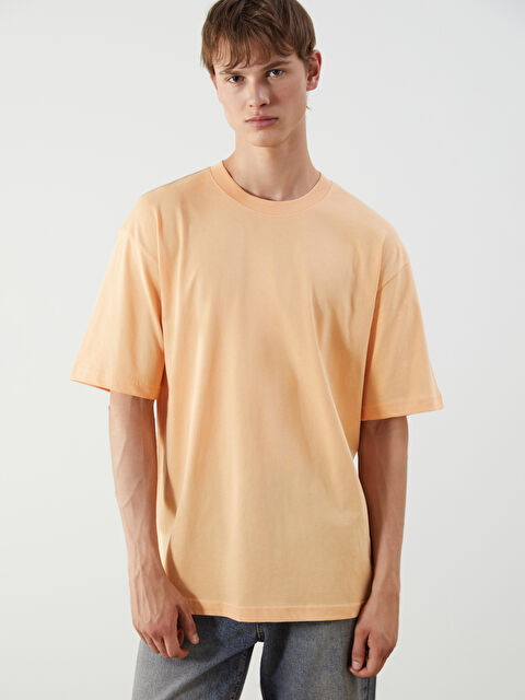 XSIDE Bisiklet Yaka Düz Erkek Tişört - S5FF13Z8-ZSX