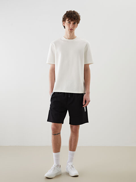 XSIDE Beli Bağlamalı Örme Erkek Şort - S5FF33Z8-CVL