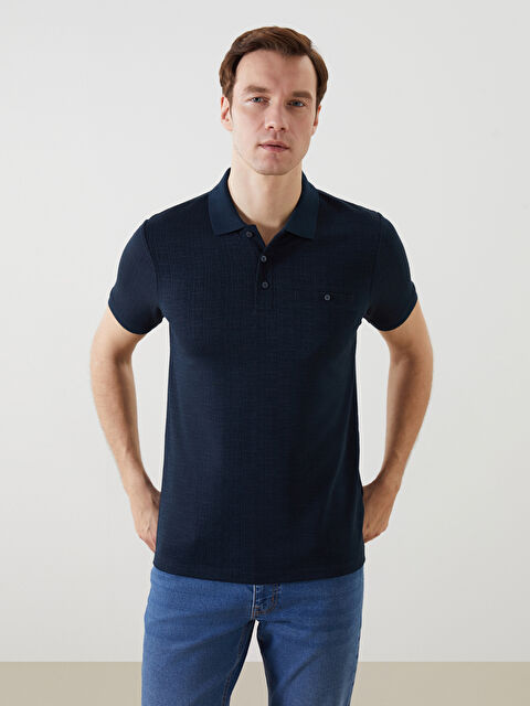 LCWAIKIKI Classic Polo Yaka Kısa Kollu Erkek Tişört - S5FF60Z8-KN7