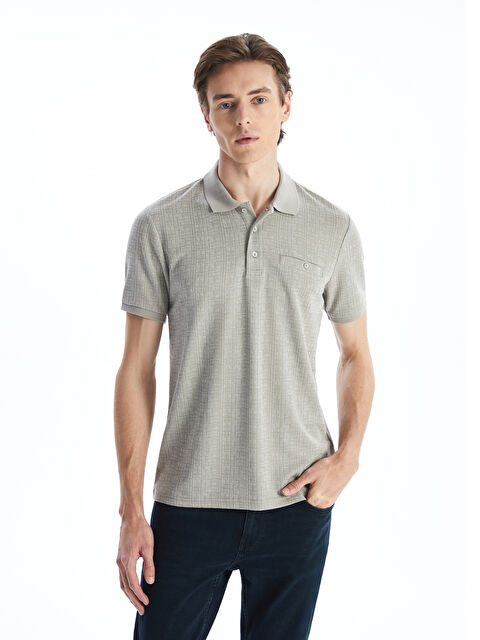 LCWAIKIKI Classic Polo Yaka Kısa Kollu Erkek Tişört - S5FF60Z8-Z3D