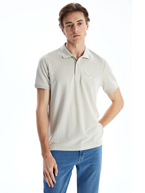 LCWAIKIKI Classic Polo Yaka Kısa Kollu Erkek Tişört - S5FF60Z8-Z3M