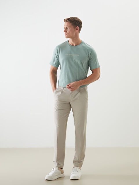 LCWAIKIKI Classic Standart Kalıp Gabardin Erkek Chino Pantolon - S5FG90Z8-Y0A