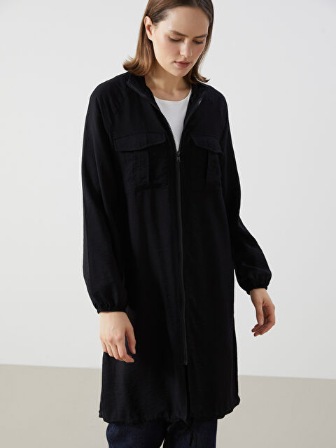 LCW Modest Dik Yaka Kadın Tunik - S5FH77Z8-RQL