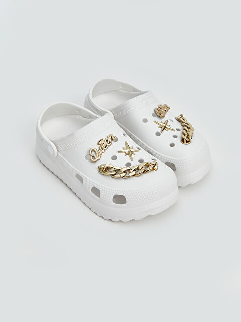 LCW STEPS Baskılı Kadın Plaj Sandaleti - S5FH81Z8-J5E