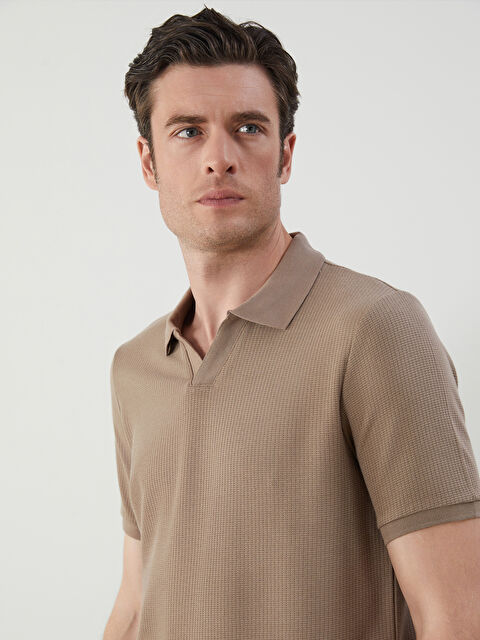 SOUTHBLUE Polo Yaka Kısa Kollu Erkek Tişört - S5FI01Z8-PSD