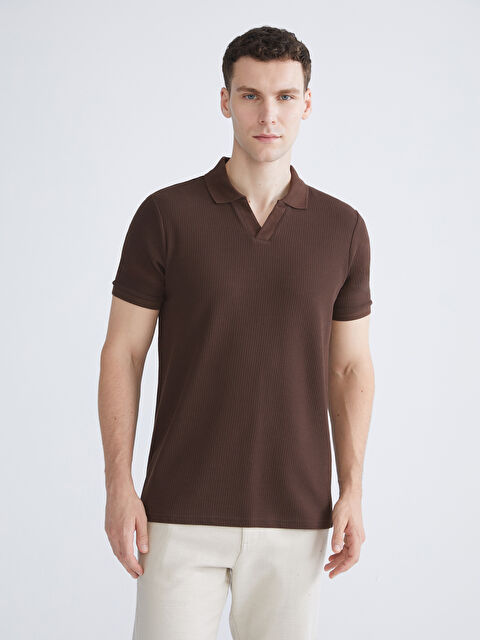 SOUTHBLUE Polo Yaka Kısa Kollu Erkek Tişört - S5FI01Z8-ZMQ