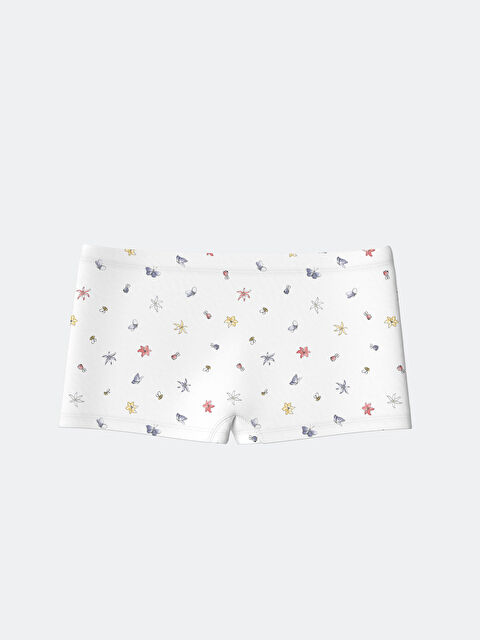 LCW Kids Baskılı Kız Çocuk Boxer