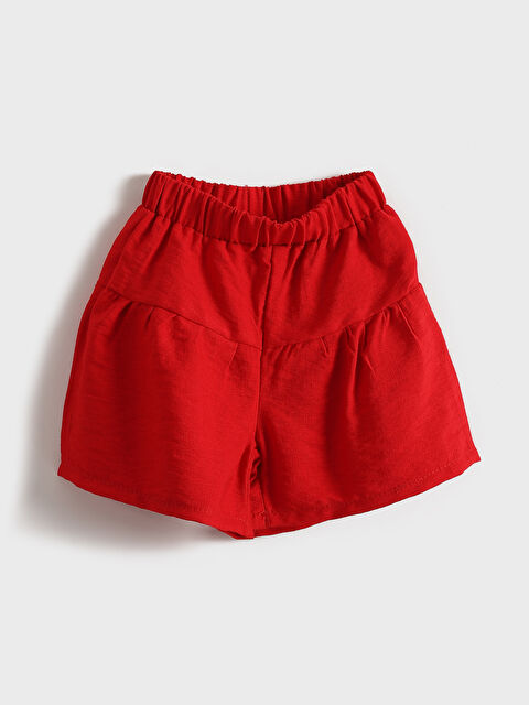 LCW Kids Шорты Добби для девочек с эластичным поясом - S5FL17Z1-GZX