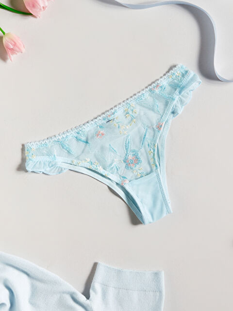 LCW DREAM Çiçekli Fantezi Brazilian Külot - S5FL61Z8-FUX