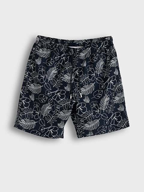 LCWAIKIKI Classic Short Patterned Men's Swimming Shorts