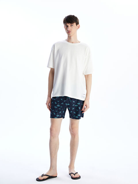 XSIDE Short Patterned Men's Swimming Shorts - S5FN20Z8-LSJ