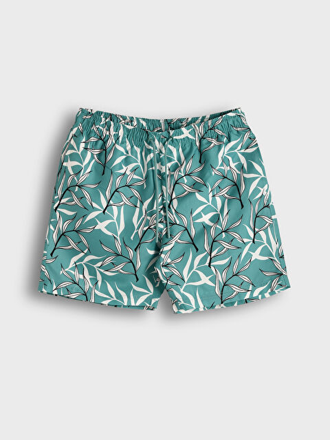 LCWAIKIKI Classic شورت سباحة منقوش للرجال