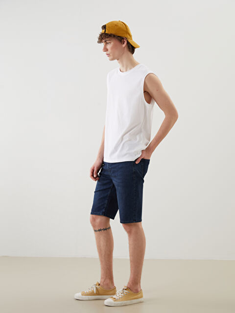 LCW Jeans Standart Kalıp Erkek Jean Şort - S5FN62Z8-309