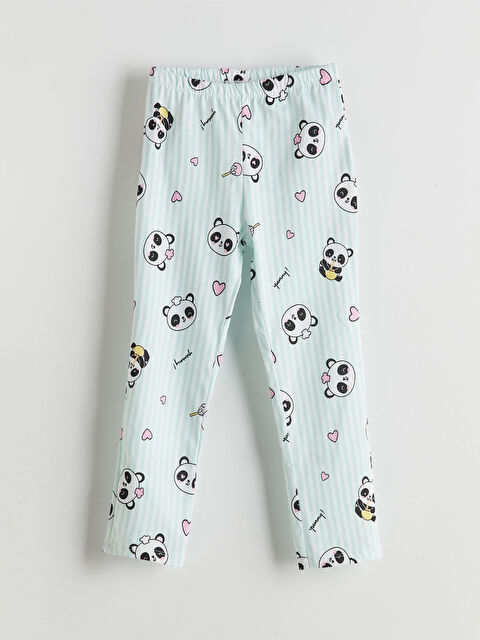 LCW Kids Beli Lastikli Baskılı Kız Çocuk Pijama Alt - S5FO50Z1-LTZ