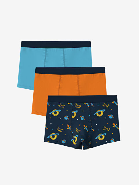 LCW Kids Printed Boys' Boxer Trunks 3-Pack - S5FP31Z4-LSJ
