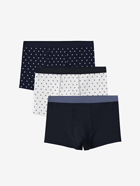 LCW Kids Baskılı Erkek Çocuk Boxer 3'lü - S5FP44Z4-LQQ