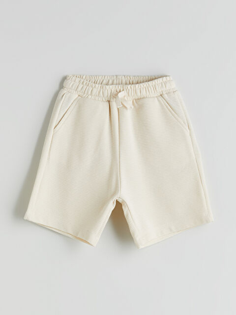 LCW Kids Beli Lastikli Cepli Erkek Çocuk Şort - S5FQ61Z1-QVK
