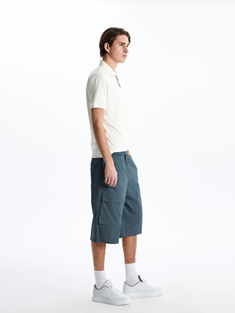 XSIDE Rahat Kalıp Erkek Kargo Şort - S5FQ95Z8-Z6F