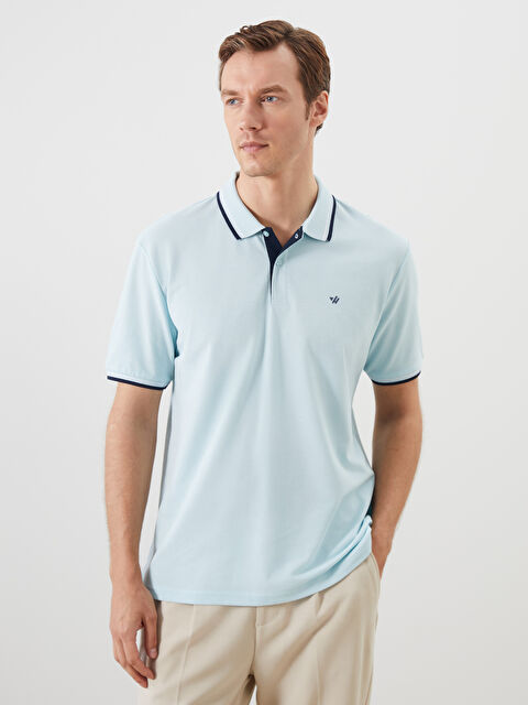 LCWAIKIKI Classic Polo Yaka Pike Erkek Tişört - S5FR01Z8-Z4H