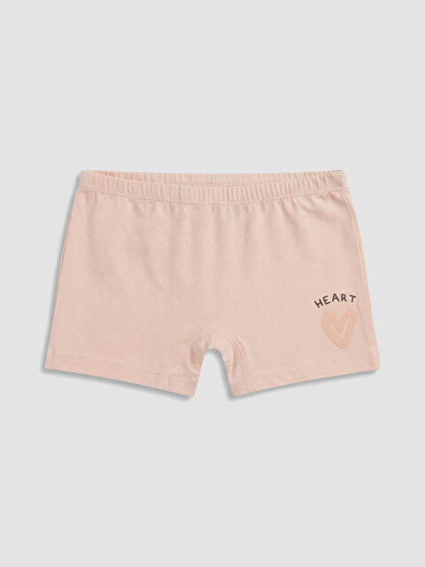 LCW Kids Baskılı Kız Çocuk Boxer