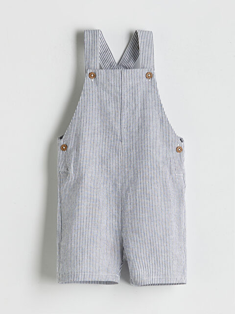 LCW baby Çizgili Erkek Bebek Gofre Tulum - S5FS89Z1-LFC