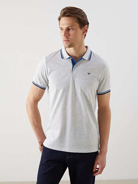 LCWAIKIKI Classic Polo Yaka Pike Erkek Tişört - S5FS96Z8-E4S