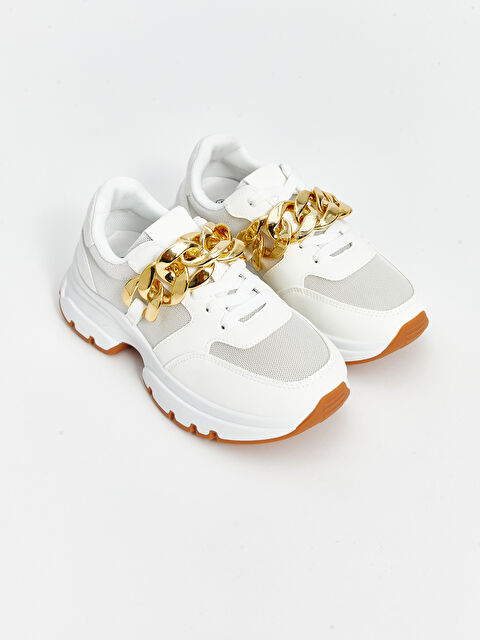 LCW STEPS ჯაჭვის დეტალები ქალებისთვის სპორტული ფეხსაცმელი - S5FU87Z8-J5E