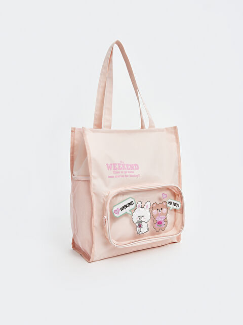 LCW ACCESSORIES Baskılı Kız Çocuk Omuz Çantası - S5FV07Z4-FDK