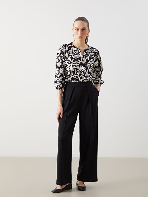 LCWAIKIKI Classic Loose Fit Geniş Paça Kadın Pantolon - S5FY41Z8-CVL