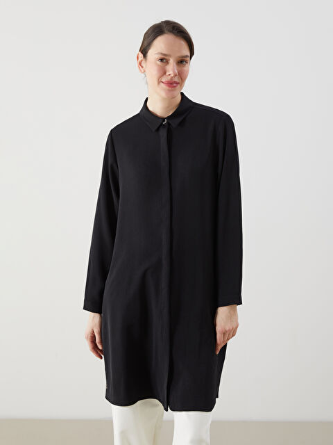 LCW Grace Armürlü Kadın Gömlek Tunik - S5G054Z8-CVL