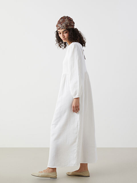 LCW Modest Bisiklet Yaka Kadın Elbise - S5G107Z8-R9J