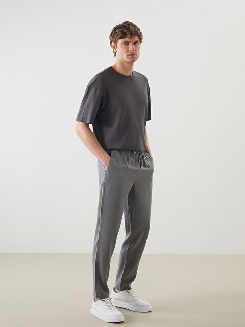 LCW Vision Standart Kalıp Beli Lastikli Erkek Pantolon - S5G170Z8-GBB