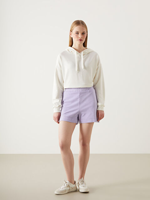 LCW Vision Beli Lastikli Kadın Şort - S5G185Z8-FKW