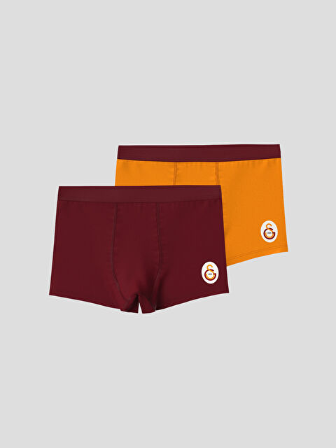 LCW Kids Galatasaray Baskılı Erkek Çocuk Boxer 2'li - S5G277Z4-HKD