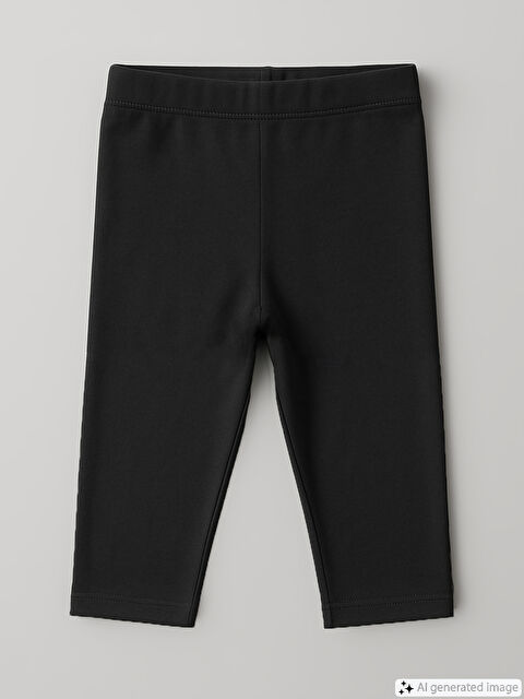 LCW baby Girls' Leggings with Elasticated Waist - S5G308Z1-CVL