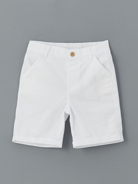 LCW Kids Beli Lastikli Basic Erkek Çocuk Şort - S5G363Z1-Q6K