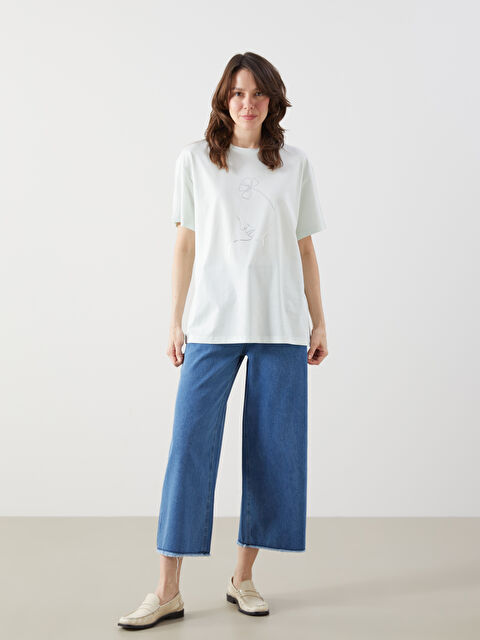 LCW ECO Жіночі широкі джинси - S5G390Z8-507