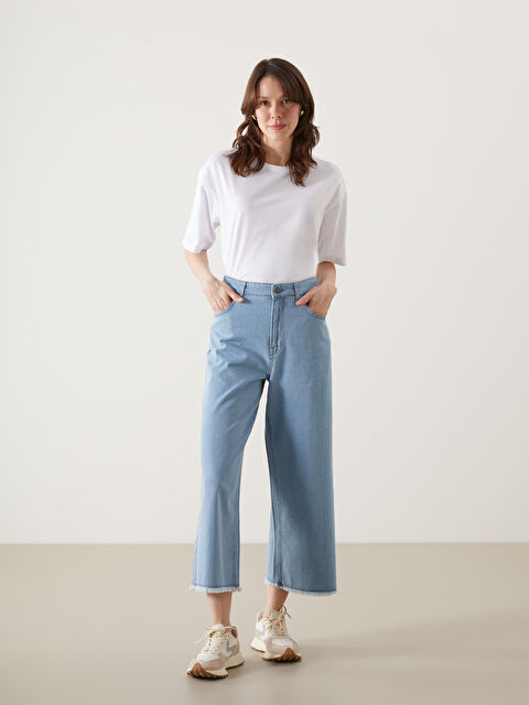 LCW ECO Женские широкие джинсы - S5G391Z8-311