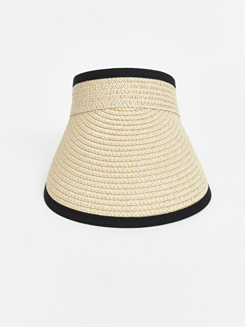 LCW ACCESSORIES Kadın Hasır Vizör Şapka - S5G396Z8-FF5