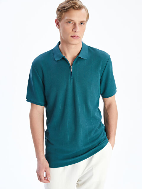 LCW Vision Polo Yaka Erkek Tişört - S5G422Z8-HEV