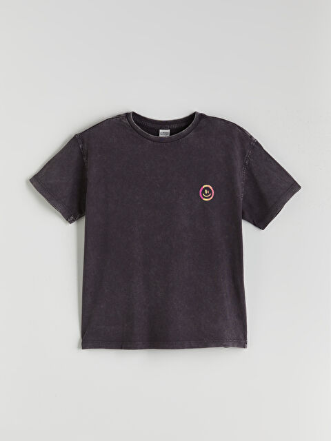 LCW Kids Crew Neck Girls' T-Shirt - S5G571Z4-502